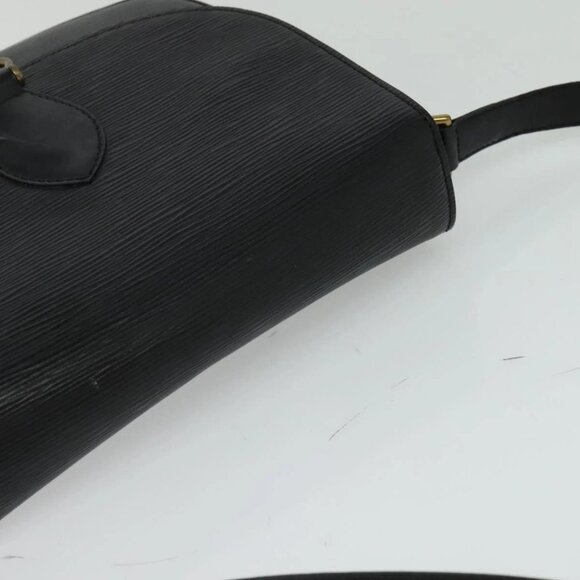 LOUIS VUITTON Epi Saint Cloud GM Shoulder Bag Black Noir - Picture 11 of 16